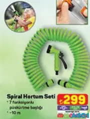 SPİRAL HORTUM SETİ 10 M